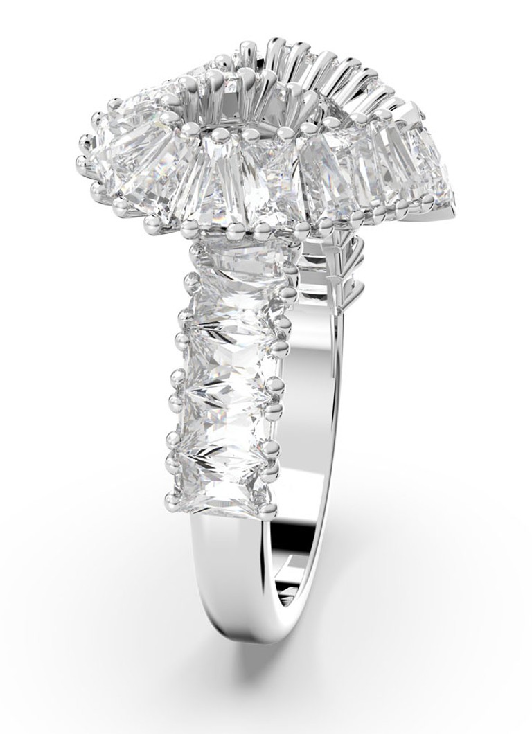 Inel împletit Swarovski VITTORE Heart HRT