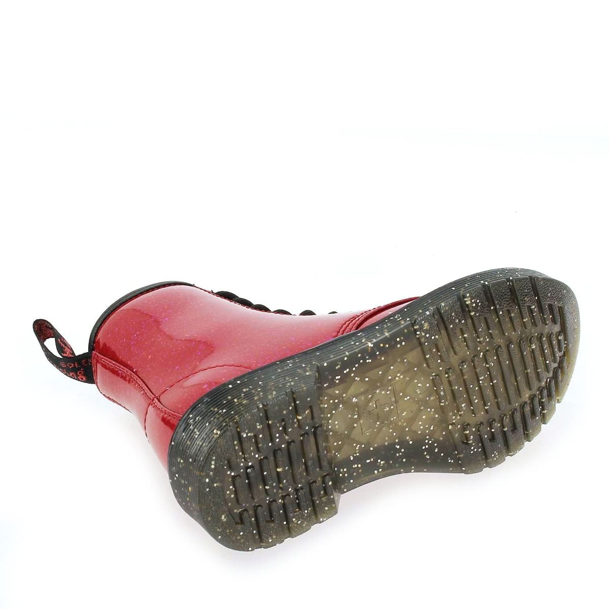 Dr Martens  1460 COSMIC GLITTER - Rouge Brillant