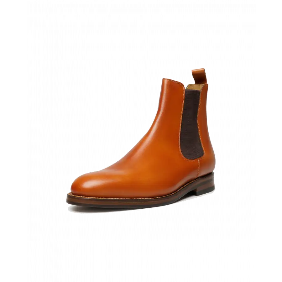 Heinrich Dinkelacker - Chelsea Boots LUZERN PLAIN TC Toscana calf - braun