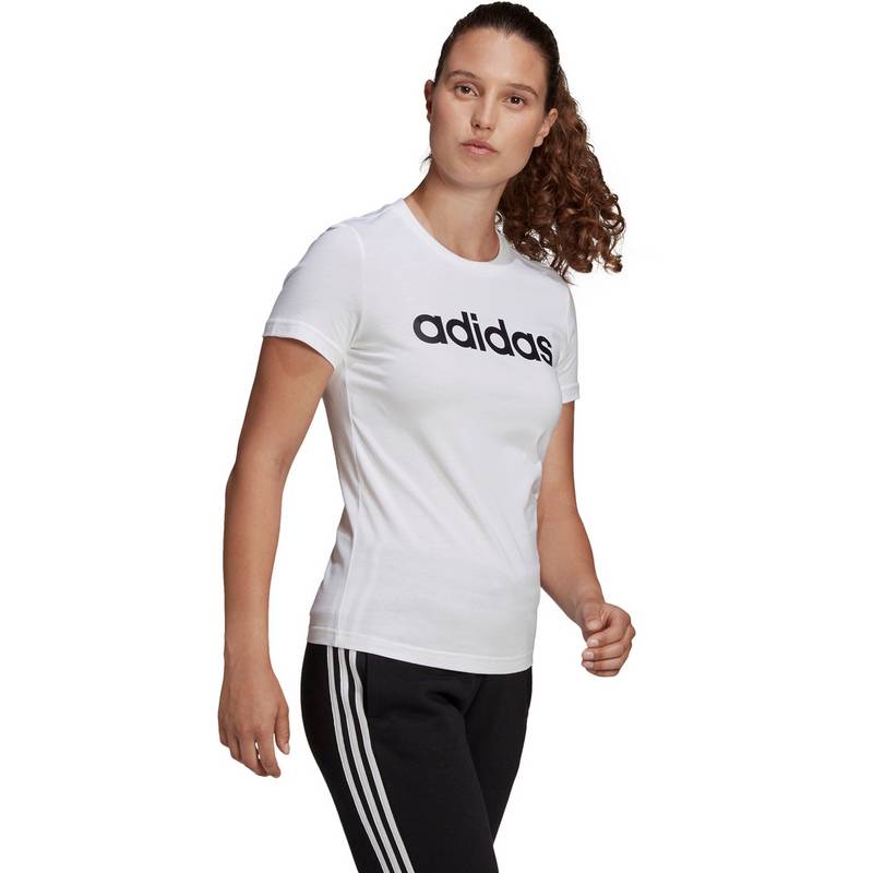adidas LOUNGEWEAR Essentials Slim Logo T-Shirt Damen