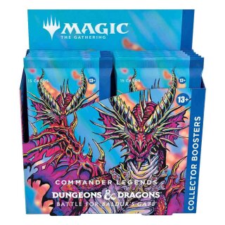 Magic the Gathering Commander Legends: Battle for Baldur's Gate Collector Booster Display (12) (EN)