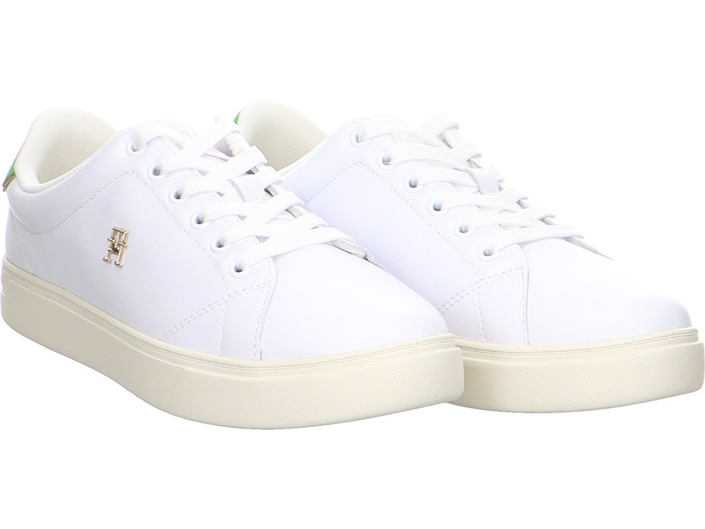 TOMMY HILFIGER Freizeit Schnürer bunt ELEVATED ESSENTIAL COURT SNEAKER