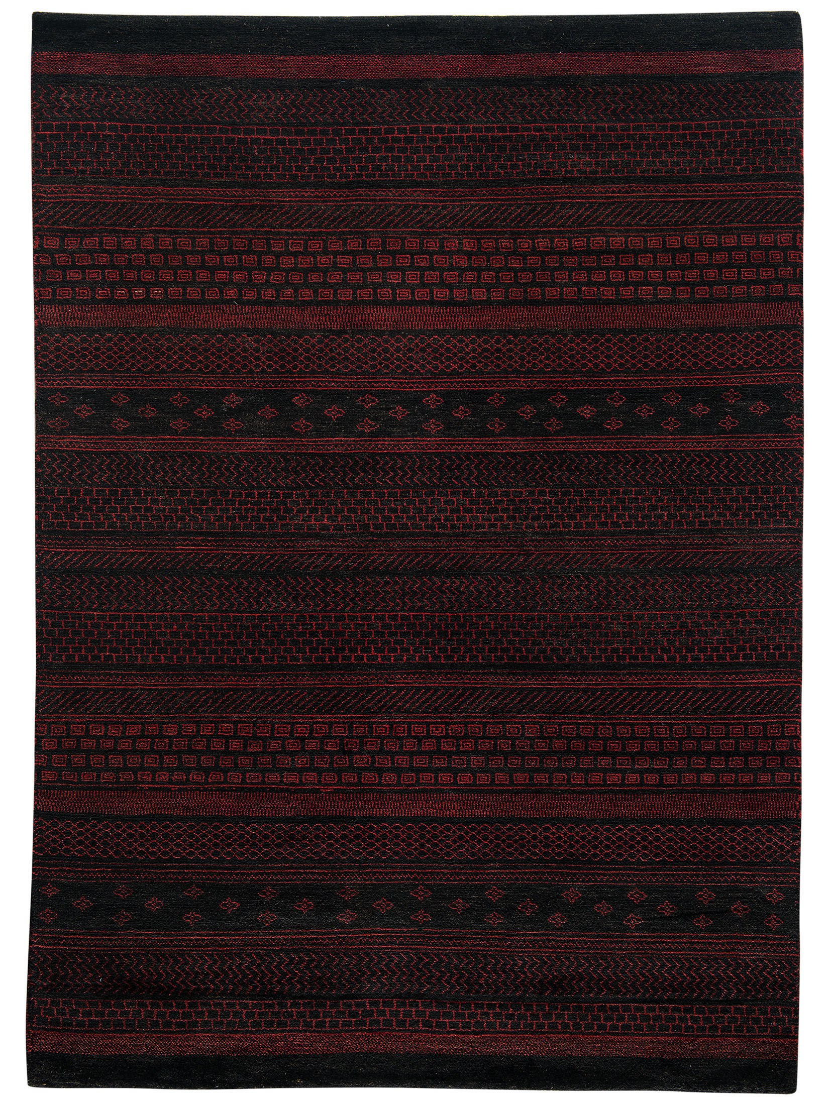 Contemporary Gabbeh ca. 172 x 243 cm, Unikat / Einzelstück