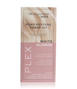REVOLUTION HAIRCARE Plex Bond Restore Toner Kit White Haarfarbe-90 ml