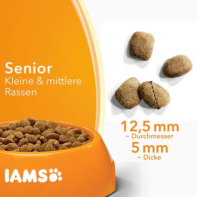 IAMS for Vitality Dog Senior & Mature Small Medium Huhn