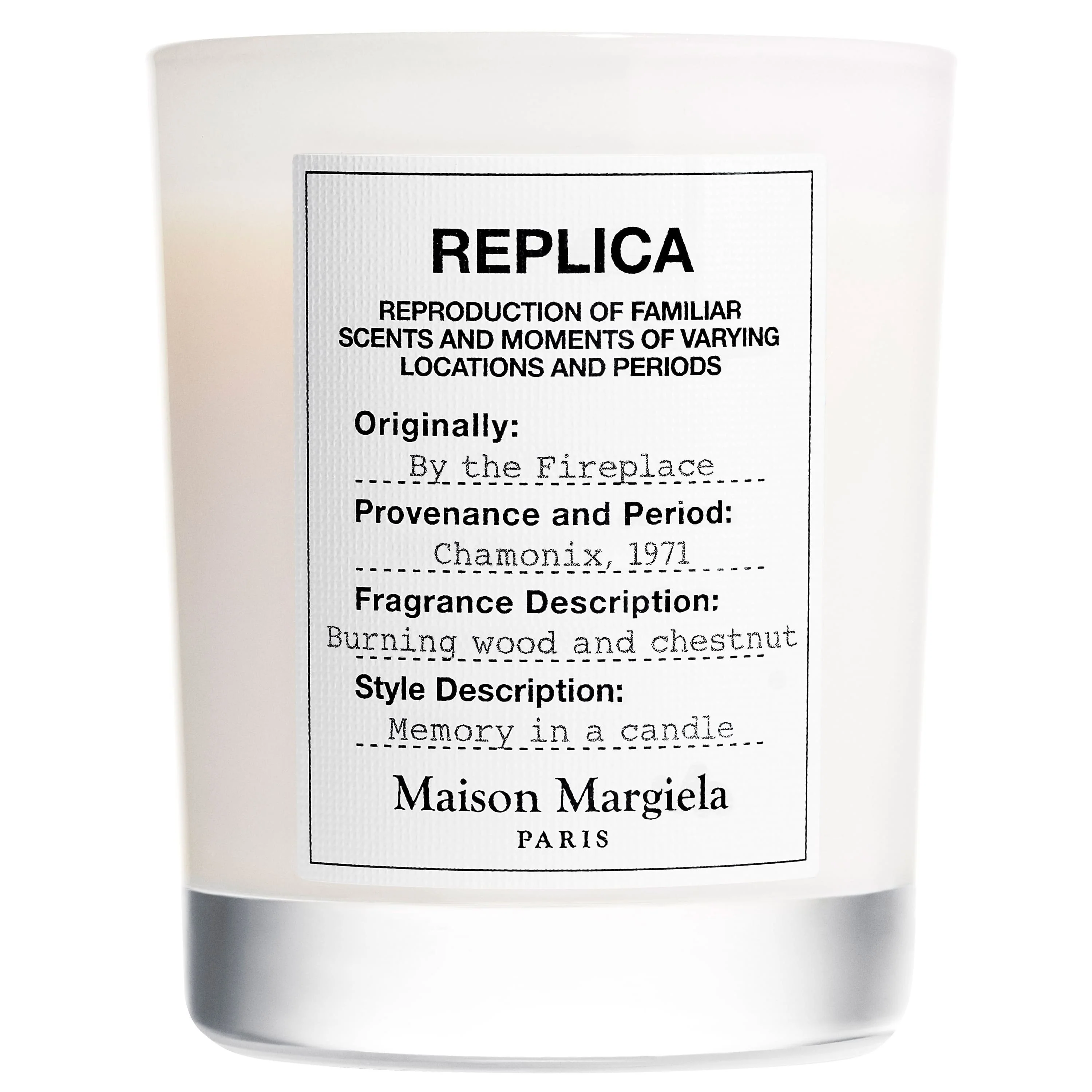 Replica By The Fireplace Candle - Candela Profumata