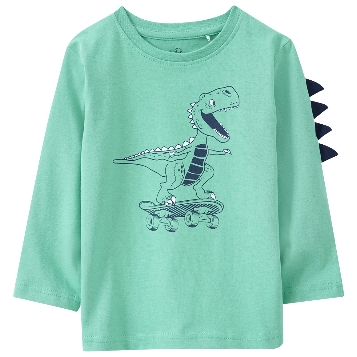 Jungen Langarmshirt mit Dino-Motiv
