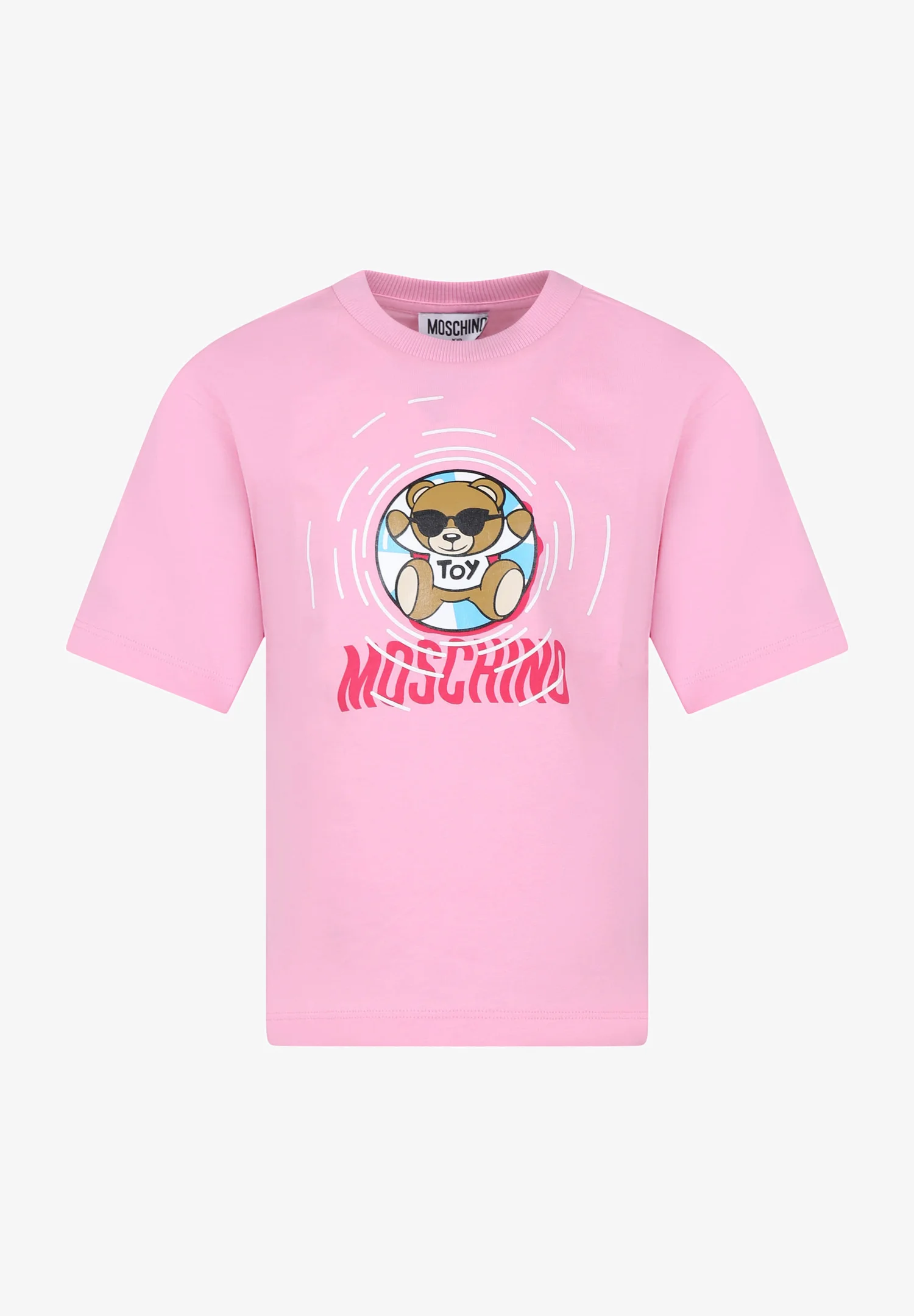 Camiseta estampada con el logotipo de MOSCHINO
