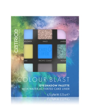CATRICE Colour Blast with Water-Activated Cake Liner Lidschatten Palette-7 g