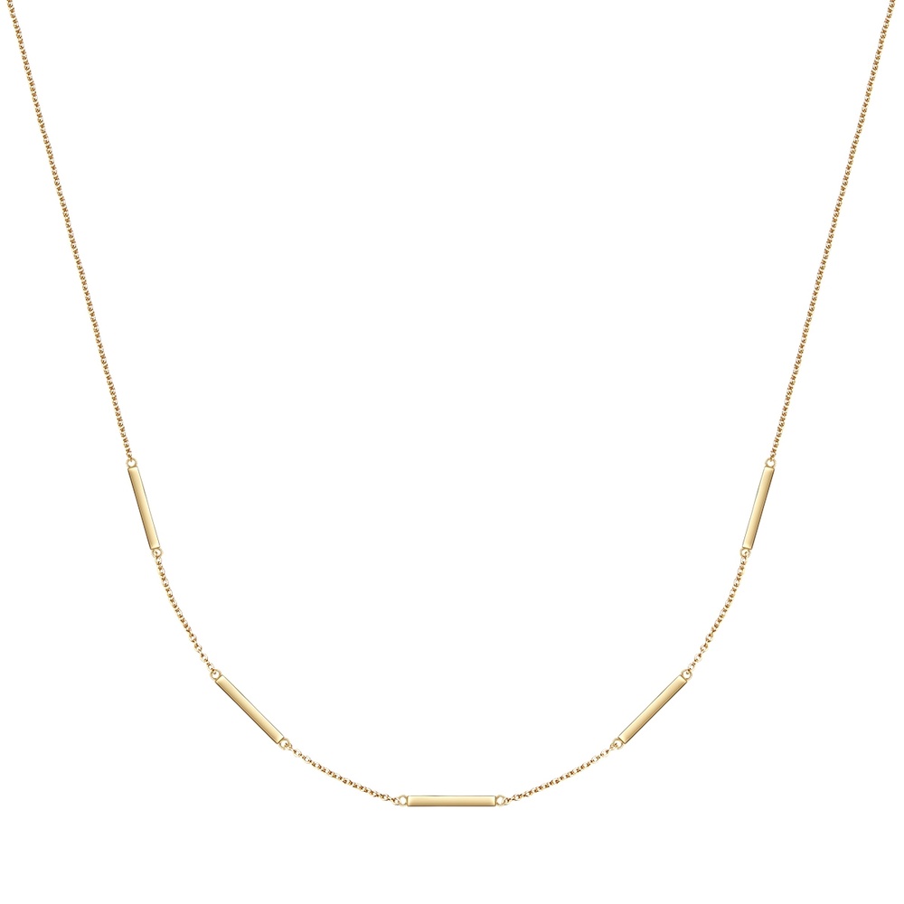 Glanzstücke München Collier en argent Argent sterling en Or jaune collier