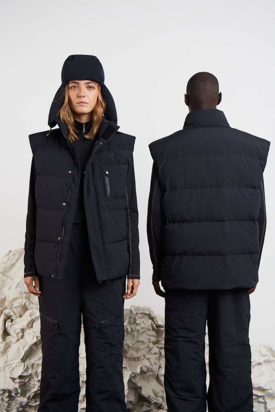 Lab re down vest