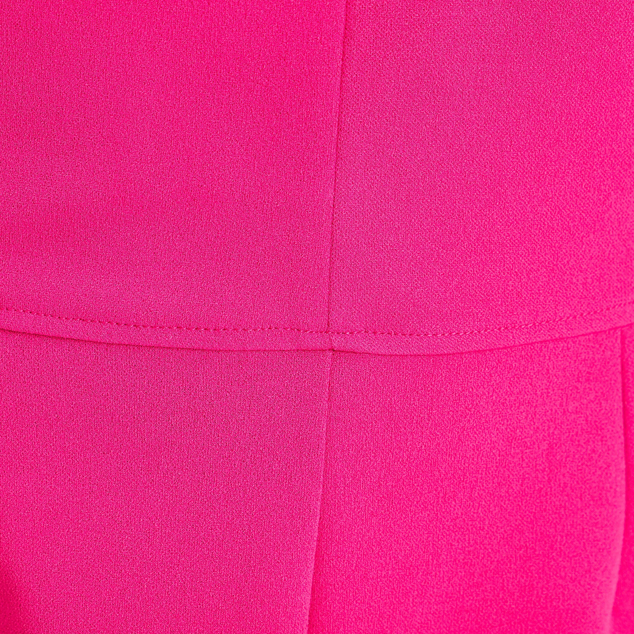 Combishort droite avec fentes rose fushia femme | Cache Cache