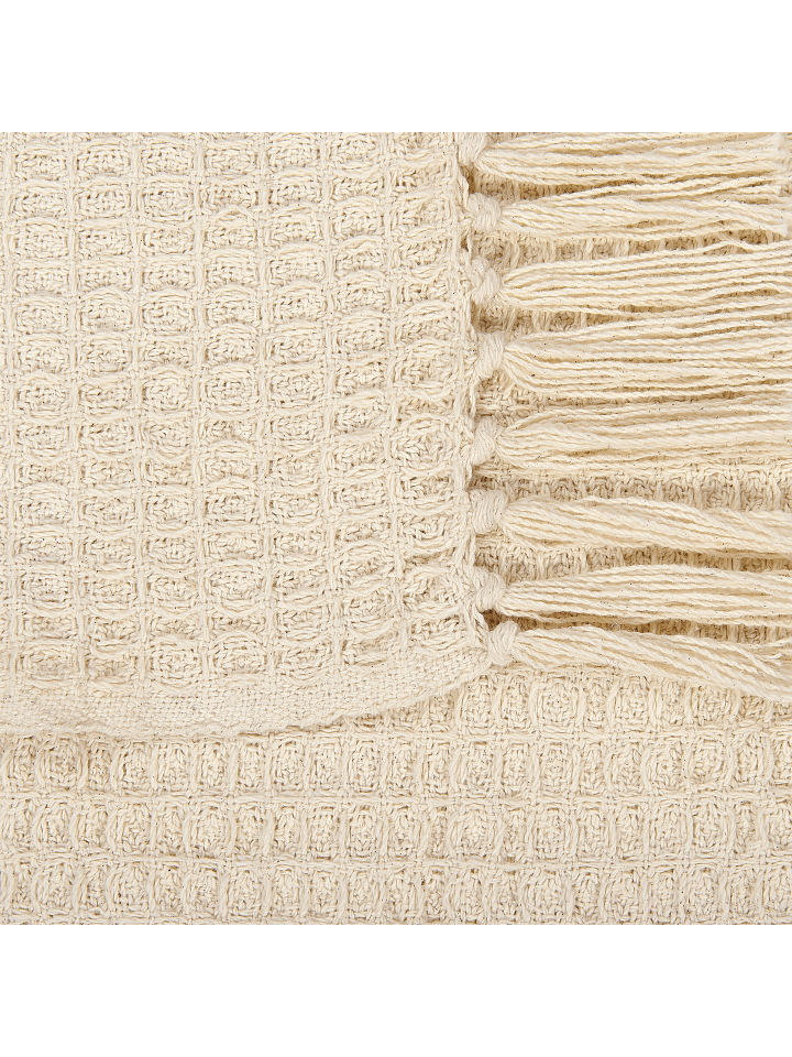 Beliani Kuscheldecke MALU in Beige - (W) 125 x (H) 1 x (L) 150 cm günstig kaufen onesize