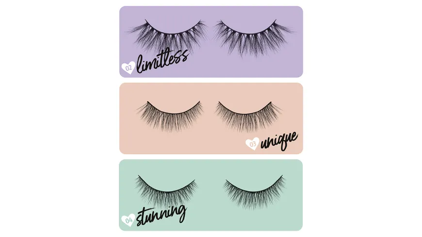 essence 3x LASH LIKE A BOSS false lashes set