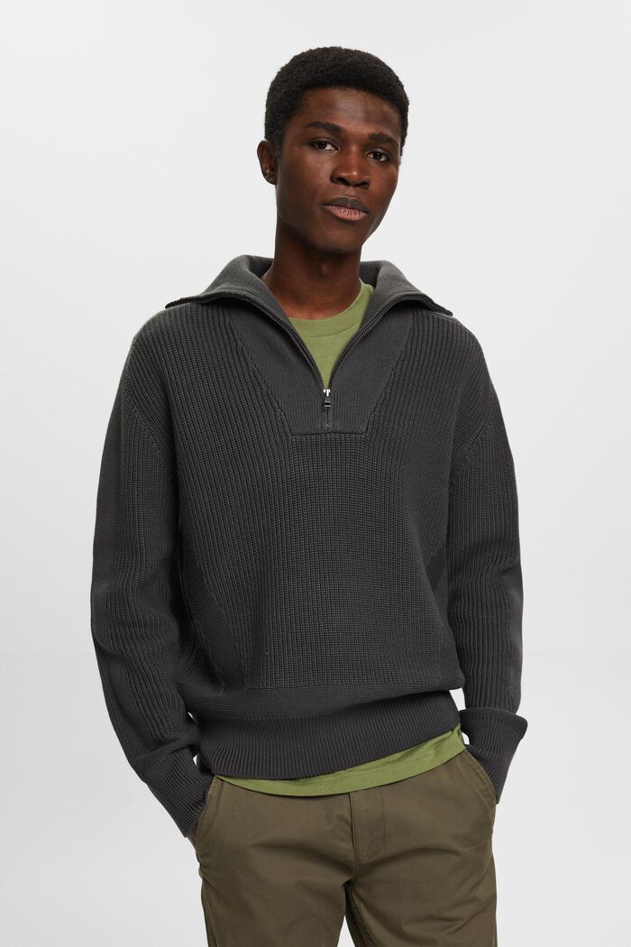 Pullover im Troyer-Style