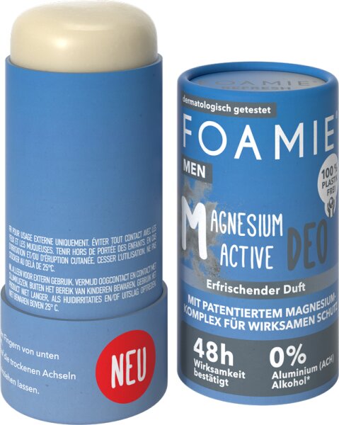 Foamie Refresh blue Deodorant Stick