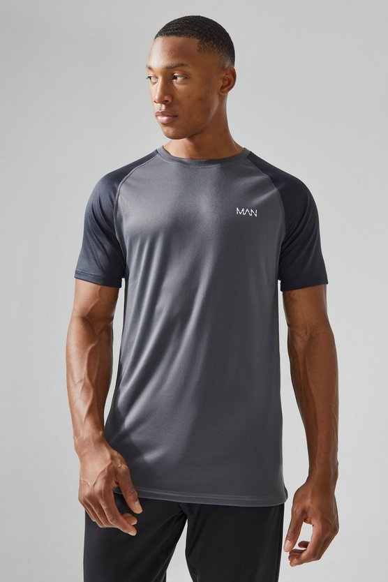 Man Active Gym Raglan T-Shirt