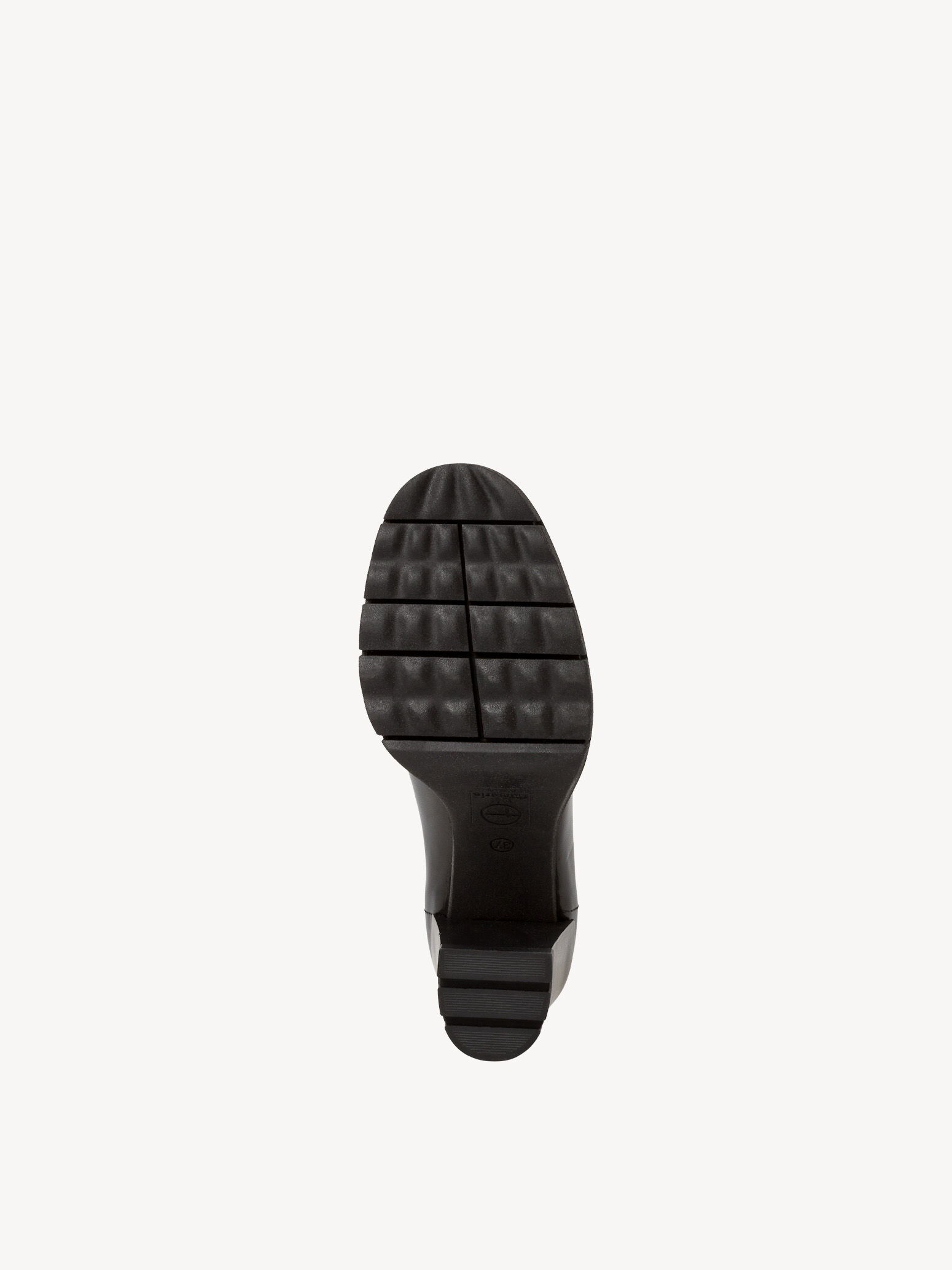 Trotteur en cuir - noir