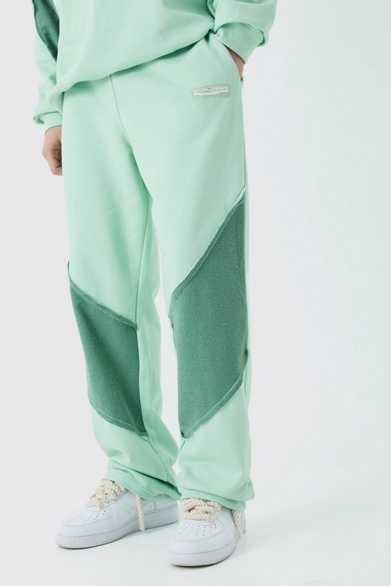 Tall lockere Jogginghose mit rohem Saum