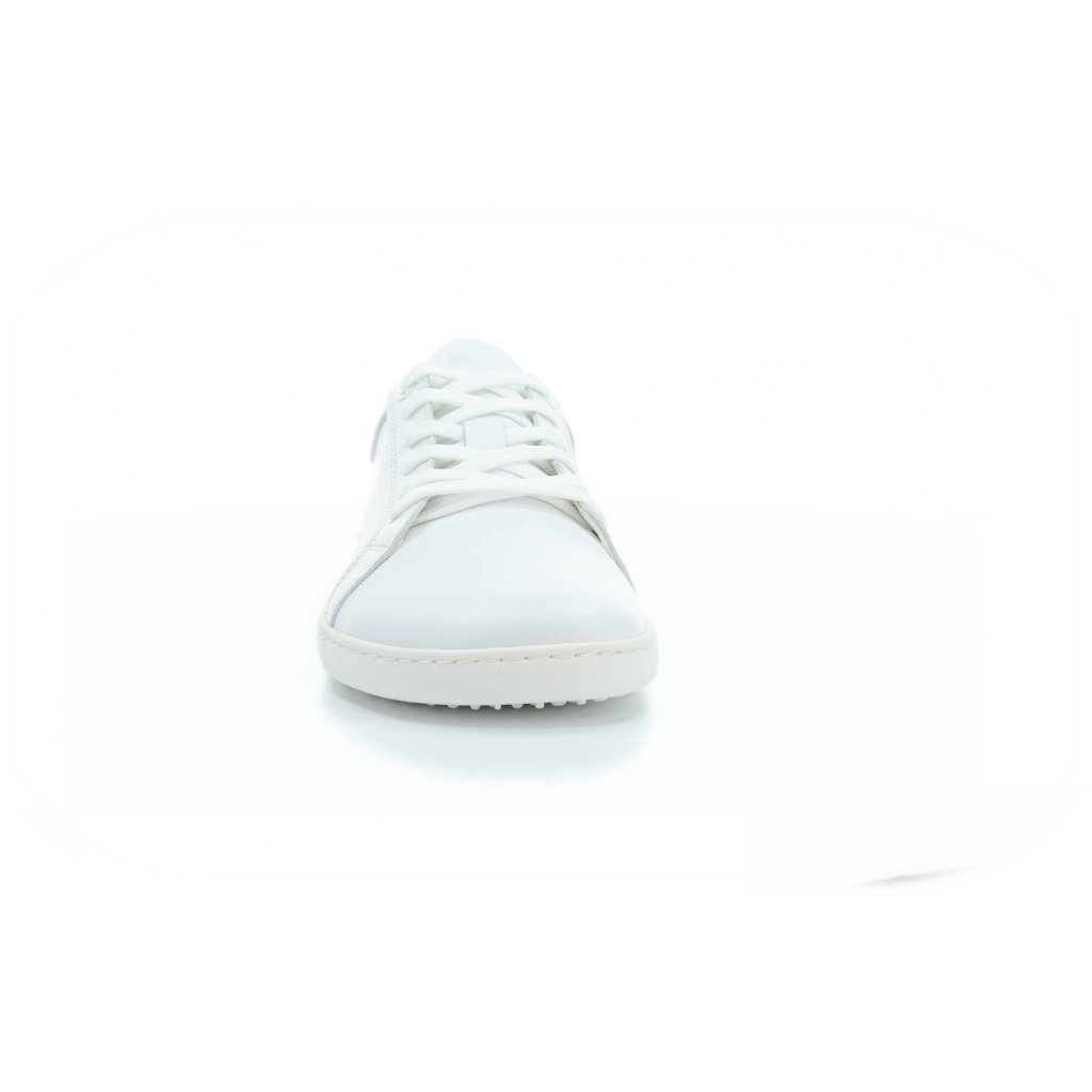 Shapen Feelin Uni White Leather Barfuß-Halbschuhe