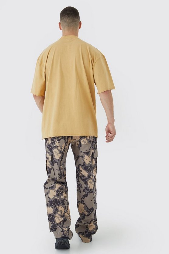Tall Oversize T-Shirt mit Print
