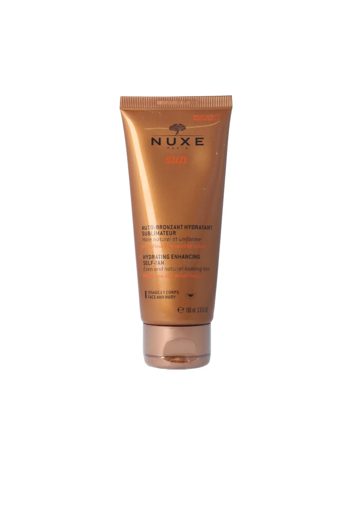 Nuxe  Sun Leche Corporal Autobronceadora Tacto De Seda Nuxe 100 ml