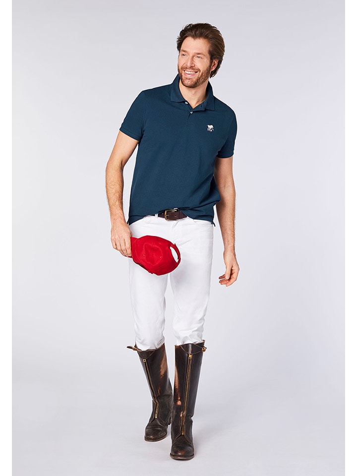 Polo Sylt Poloshirt in Dunkelblau günstig kaufen
