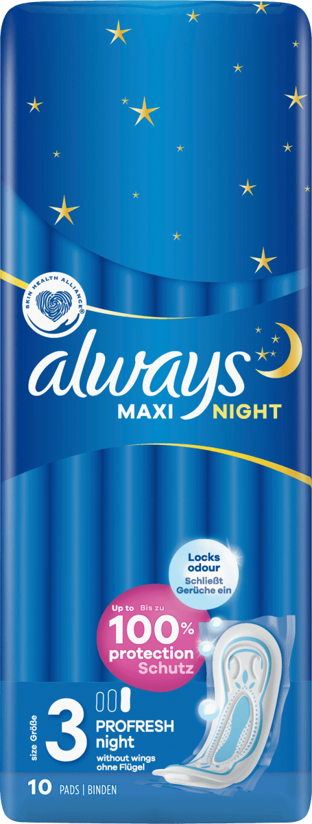 Maxi-Binden ProFresh Night, 10 St