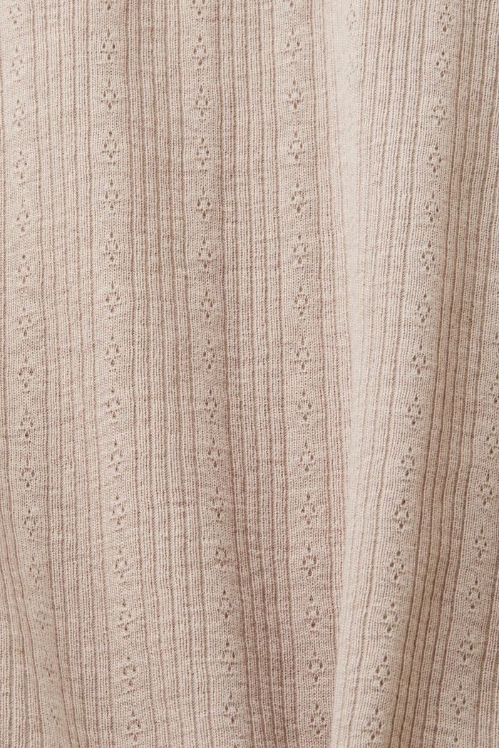 Longsleeve im Pointelle-Design