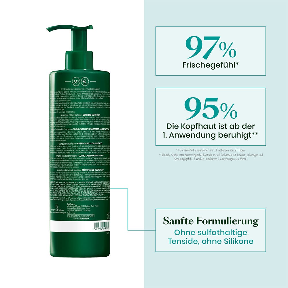 Rene Furterer Astera Fresh Shampoo 600 ml Maxigröße