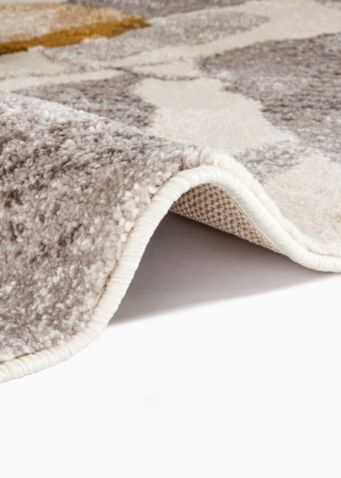 Teppich mit großen Blüten