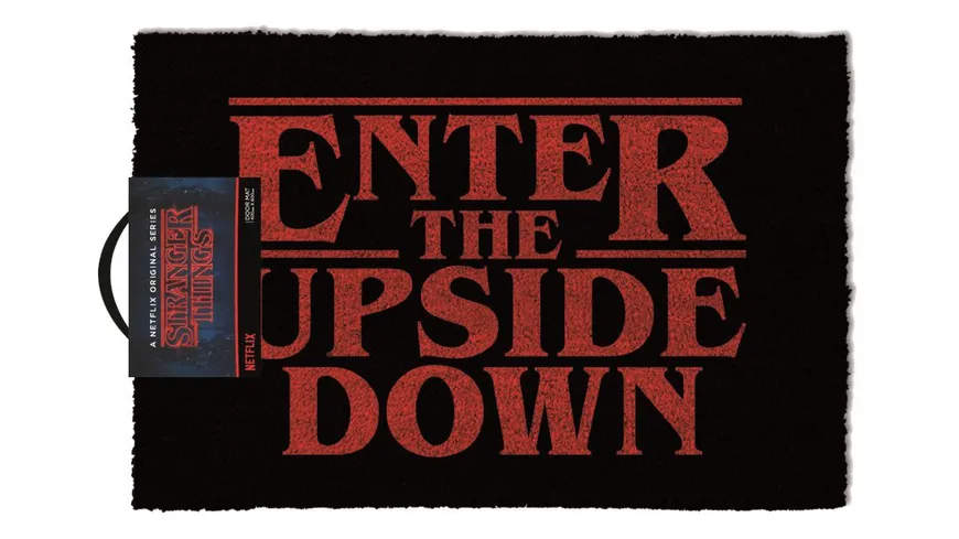 Fußmatte Enter the Upside Down