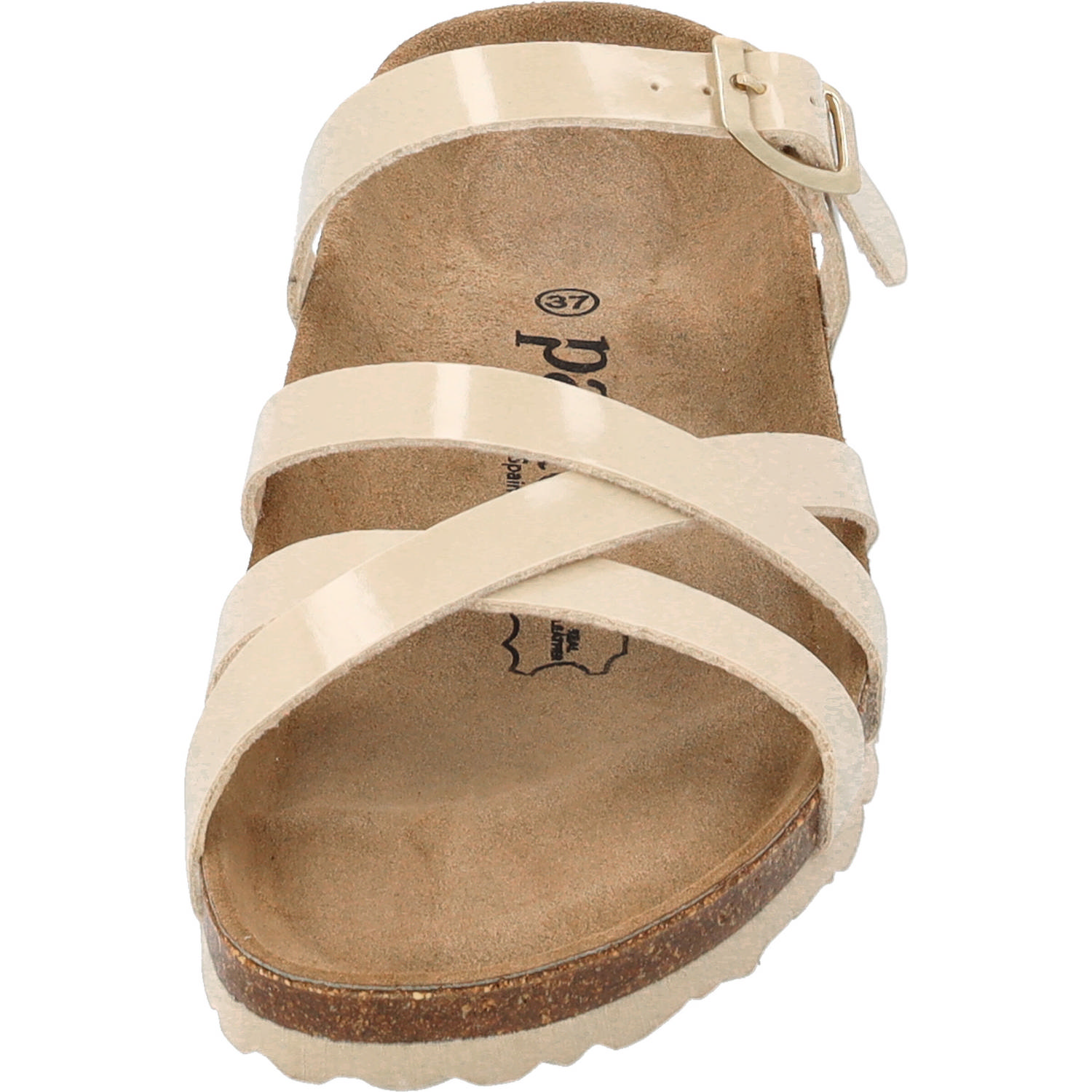 Palado Cruisi, Pantoletten, Damen, Beige Lack