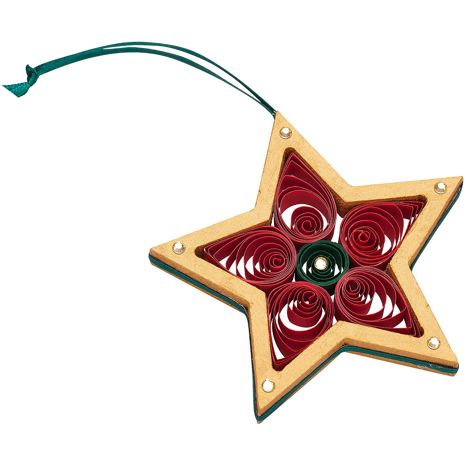 MDF-Quilling-Sterne-Set, 3 Stück