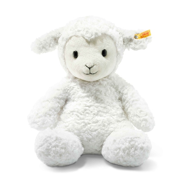 Soft Cuddly Friends Fuzzy Lamm, 38 cm, weiß