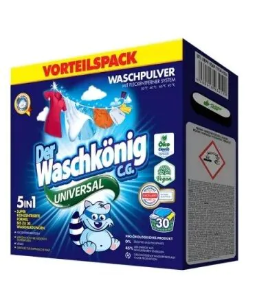 Der Waschkonig CG Universal Washing Powder, 1,95 kg
