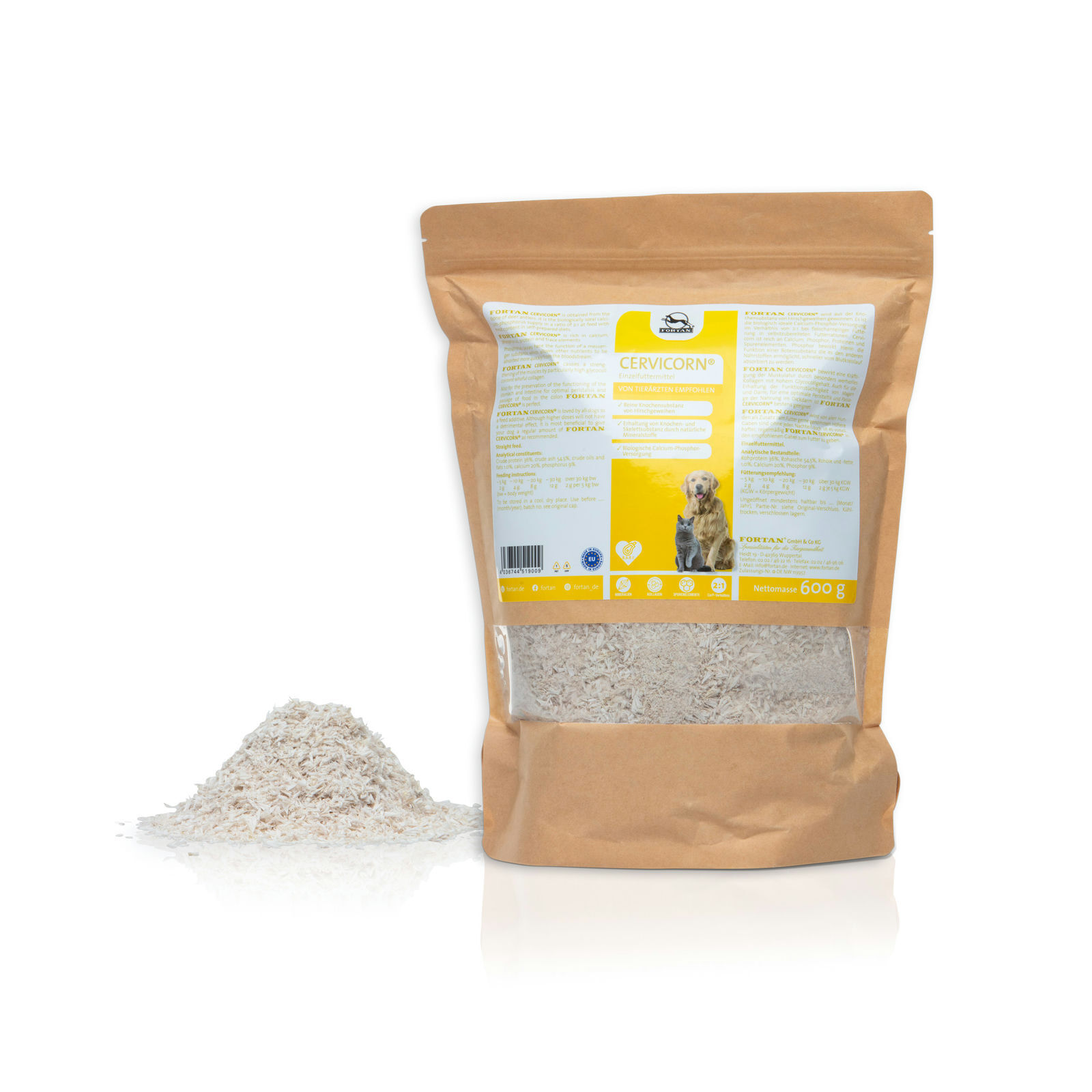 Fortan Ergänzungsfutter & Aufzucht Fortan CERVICORN BARF Zusatz 600 g
