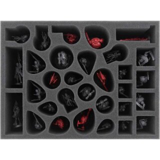 Feldherr foam tray set for Warhammer Quest: Blackstone Fortress board game box