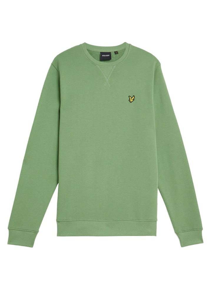 Lyle & Scott Sweatshirt in Rauchgrün günstig kaufen