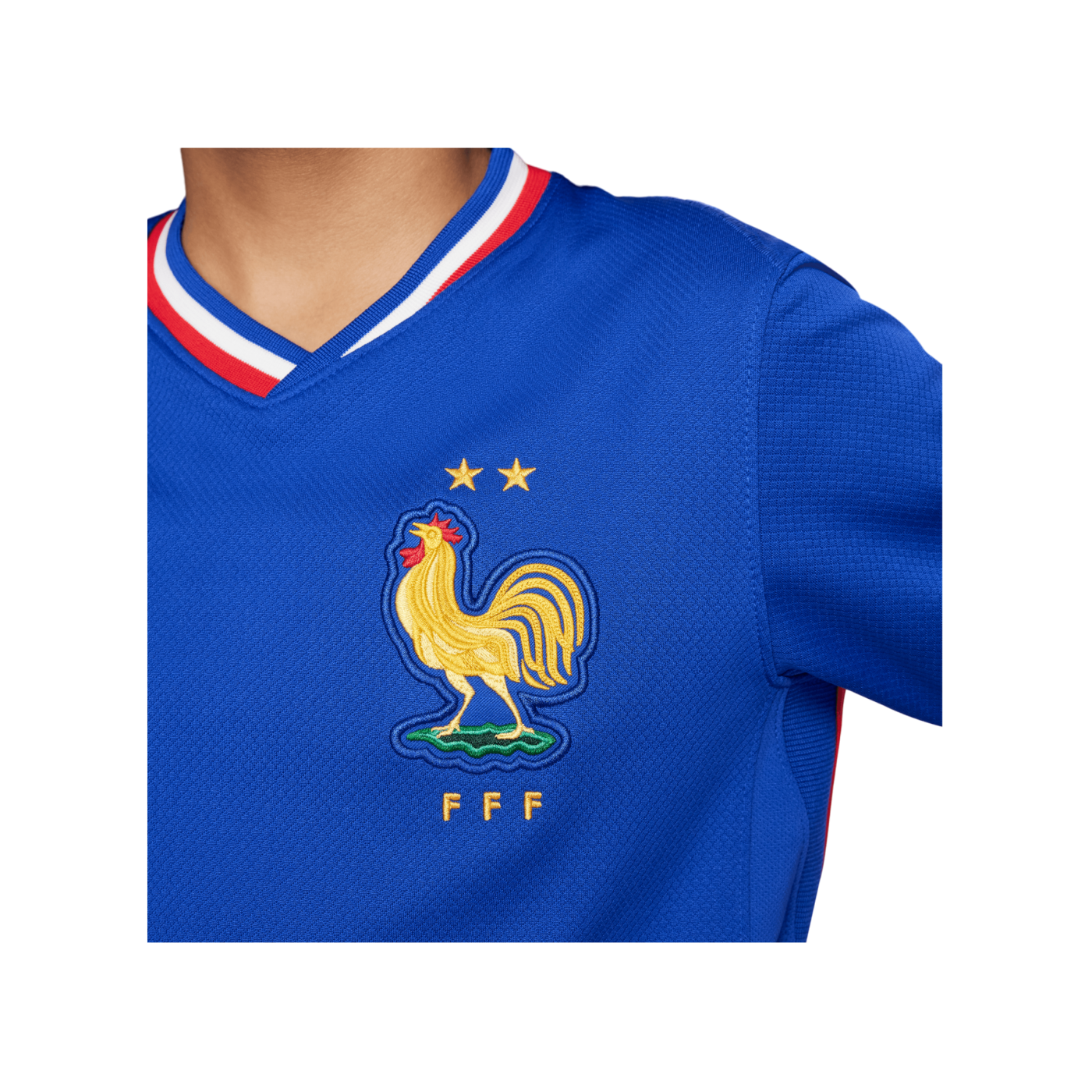 Nike Frankreich Trikot Home EM 2024 Kids Blau F452