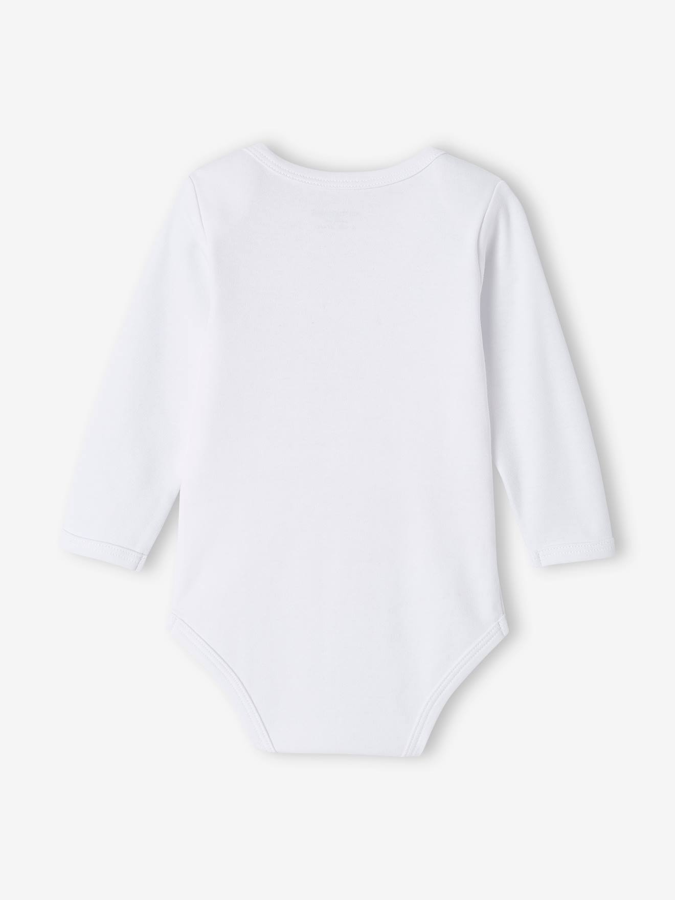 Vertbaudet Bio-Kollektion: 5er-Pack Baby Schlupfbodys Oeko-Tex - nachtblau
