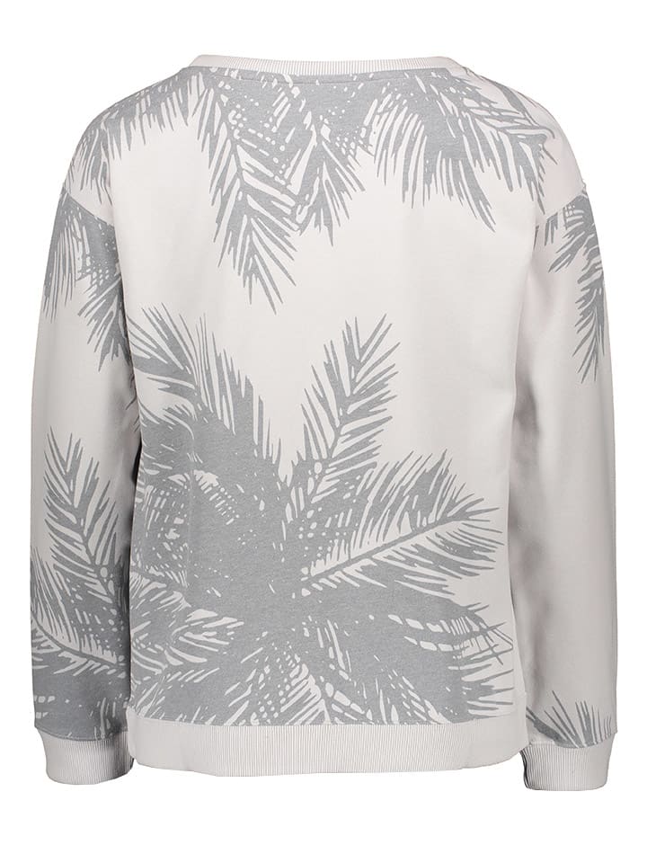 Juvia Sweatshirt in Weiß/ Grau günstig kaufen