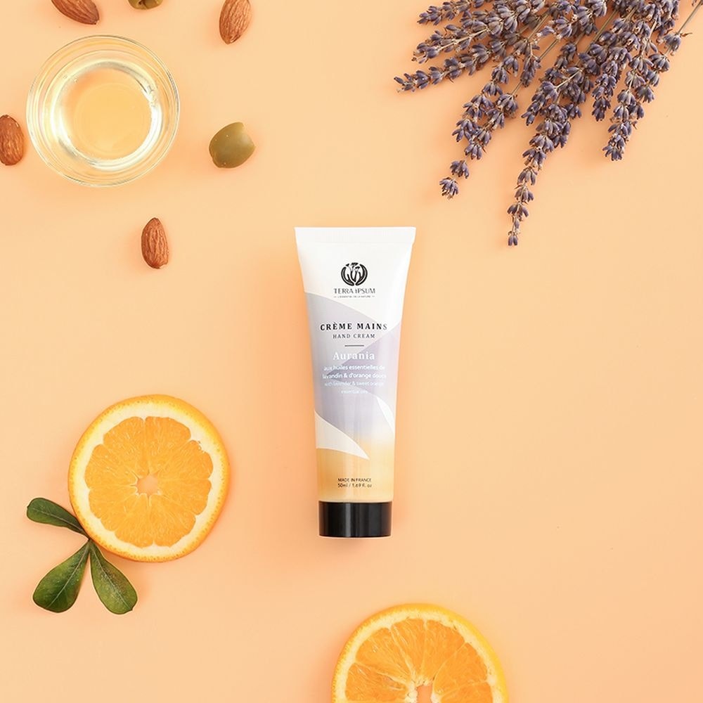 terra ipsum Crème Mains Onctuosité végétale Crème pour les mains