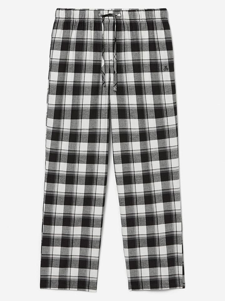 Marc O´Polo Bodywear Pyjama-Hose in Schwarz/ Weiß günstig kaufen