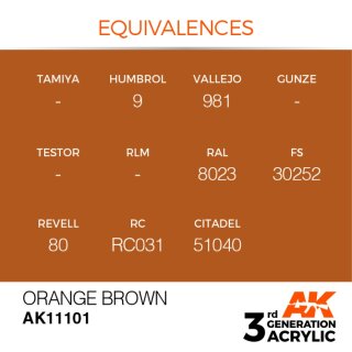 AK Orange Brown (17 ml)