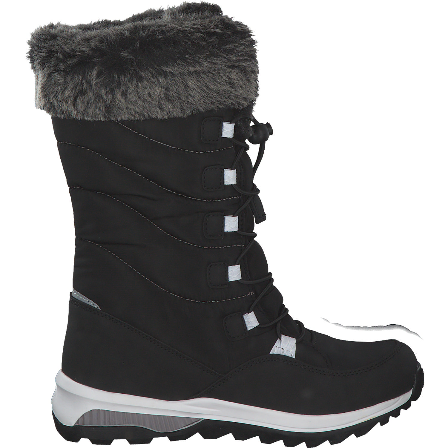 Kamik Prairie NF8057/NF4057, Winterstiefel, Kinder, Blach/White
