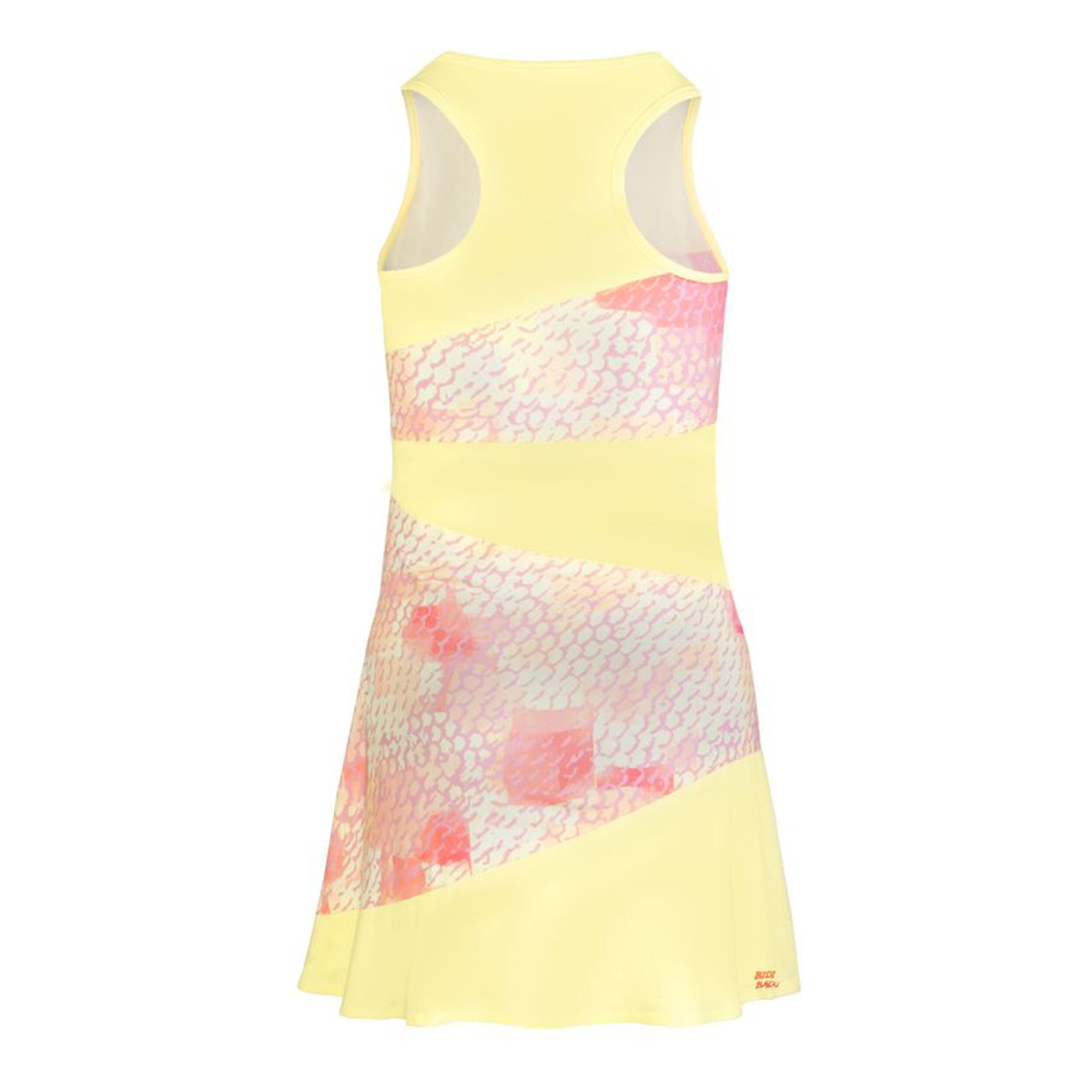 Zahai Tech 2in1 Kleid Damen - Gelb, Rosa