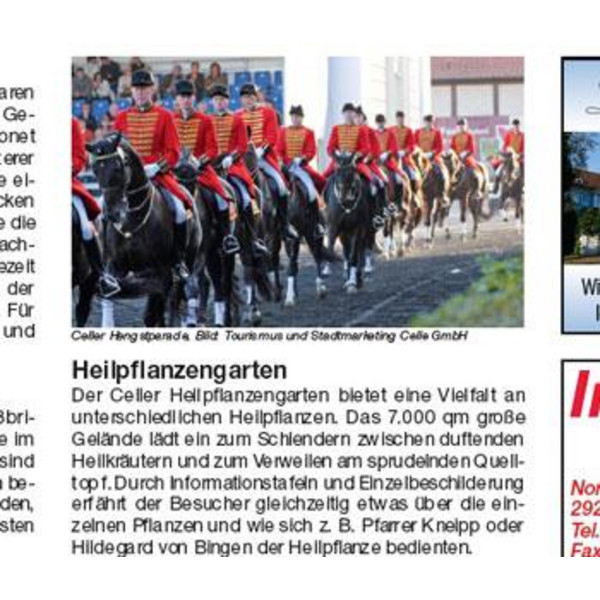 Wanderkarte Heidschnuckenweg, Hamburg-Fischbek - Celle 1 : 35 000 - Wanderkarte
