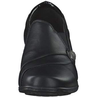 Charmosa Slipper in schwarz