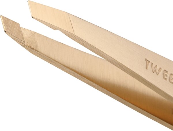 Tweezerman Slant Tweezer - Schräge Pinzette, Champagne Pinzette